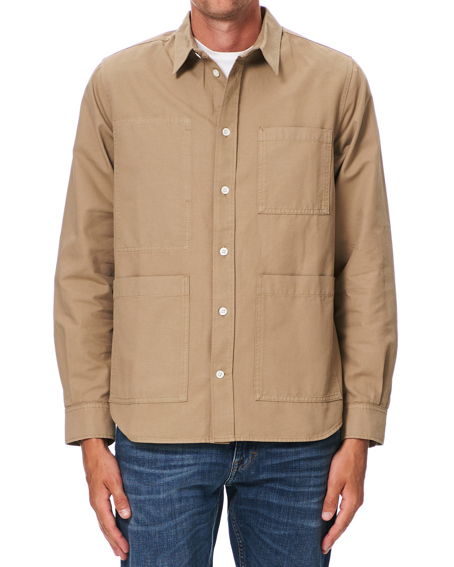 Homme | Chemises | Norse Projects | Thorsten Canvas Overshirt Utility Khaki