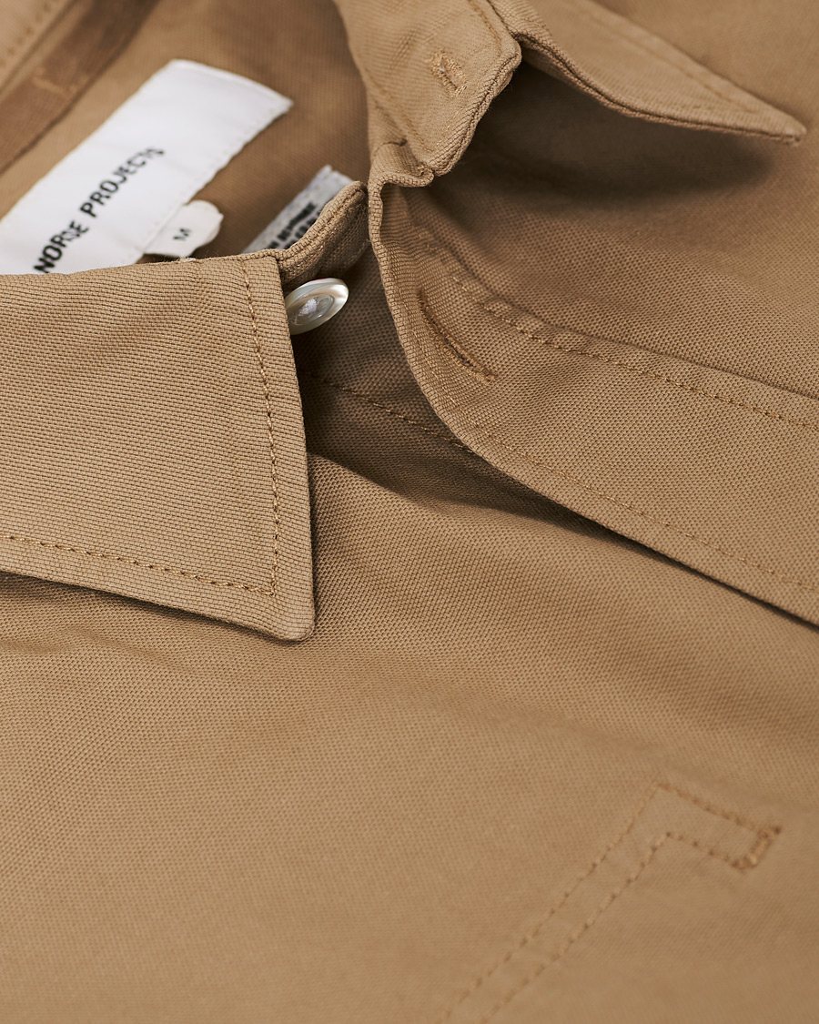 Homme | Chemises | Norse Projects | Thorsten Canvas Overshirt Utility Khaki