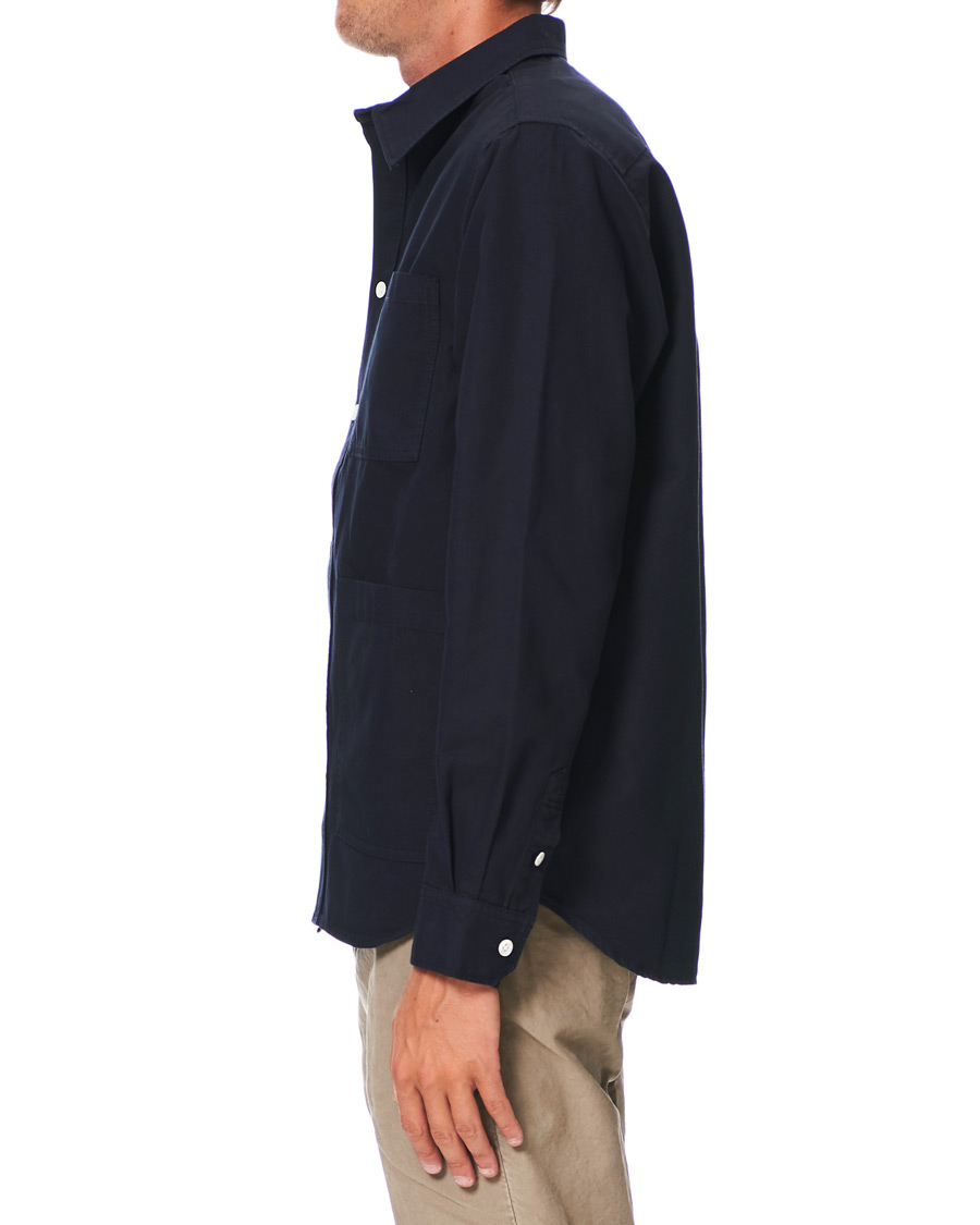 Homme | Chemises | Norse Projects | Thorsten Canvas Overshirt Dark Navy