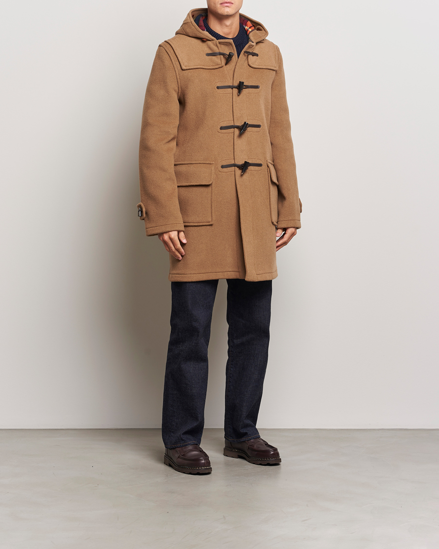 Homme | Manteaux Et Vestes | Gloverall | Morris Duffle Coat Camel/Buchanan