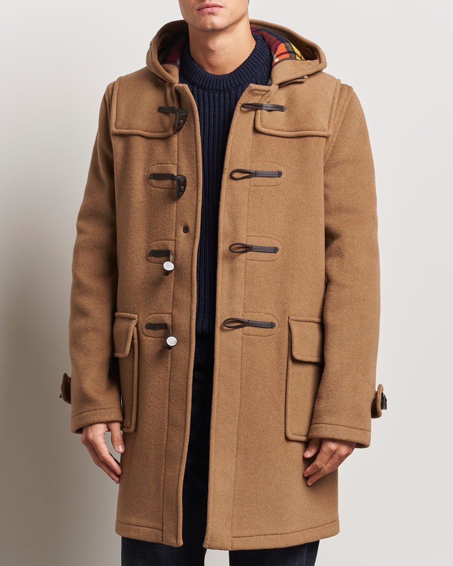Homme | Manteaux Et Vestes | Gloverall | Morris Duffle Coat Camel/Buchanan
