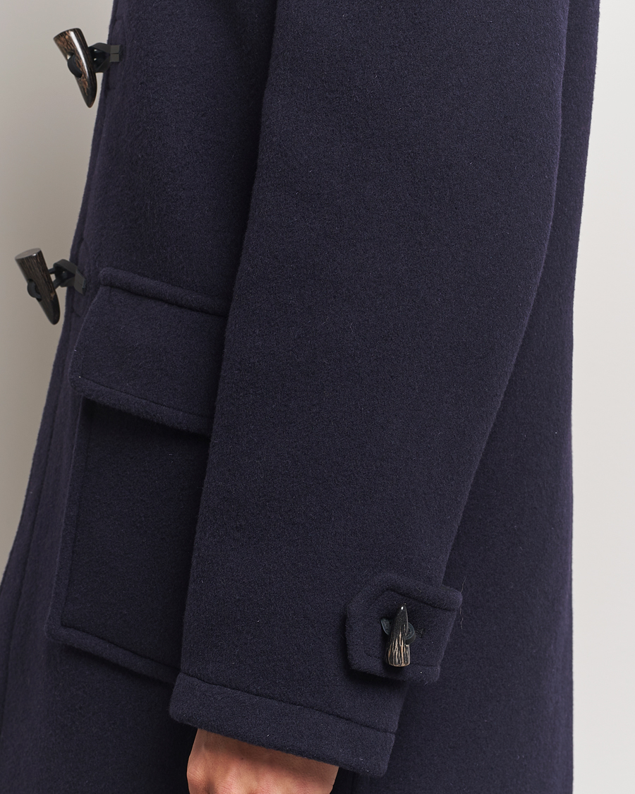 Homme | Manteaux Et Vestes | Gloverall | Morris Duffle Coat Navy/Dress Gordon