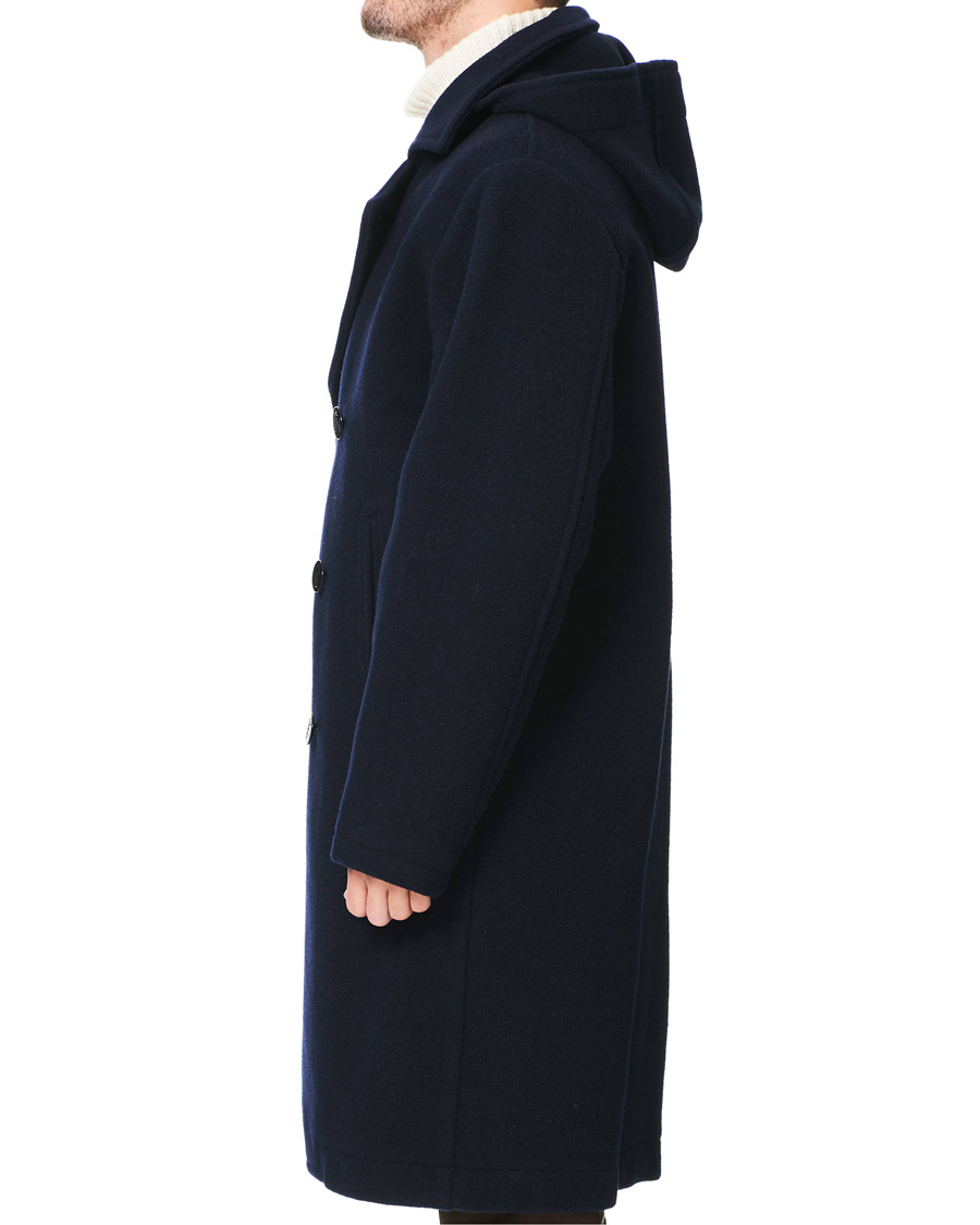 Homme | Manteaux Et Vestes | Gloverall | Shakelton Long Peacoat Navy