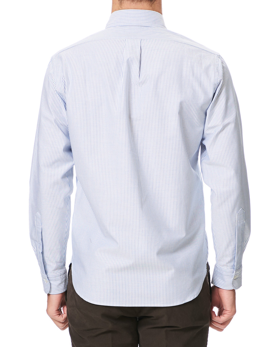 Homme | Chemises | Brooks Brothers | Regent Fit Supima Cotton Oxford Shirt White/Blue