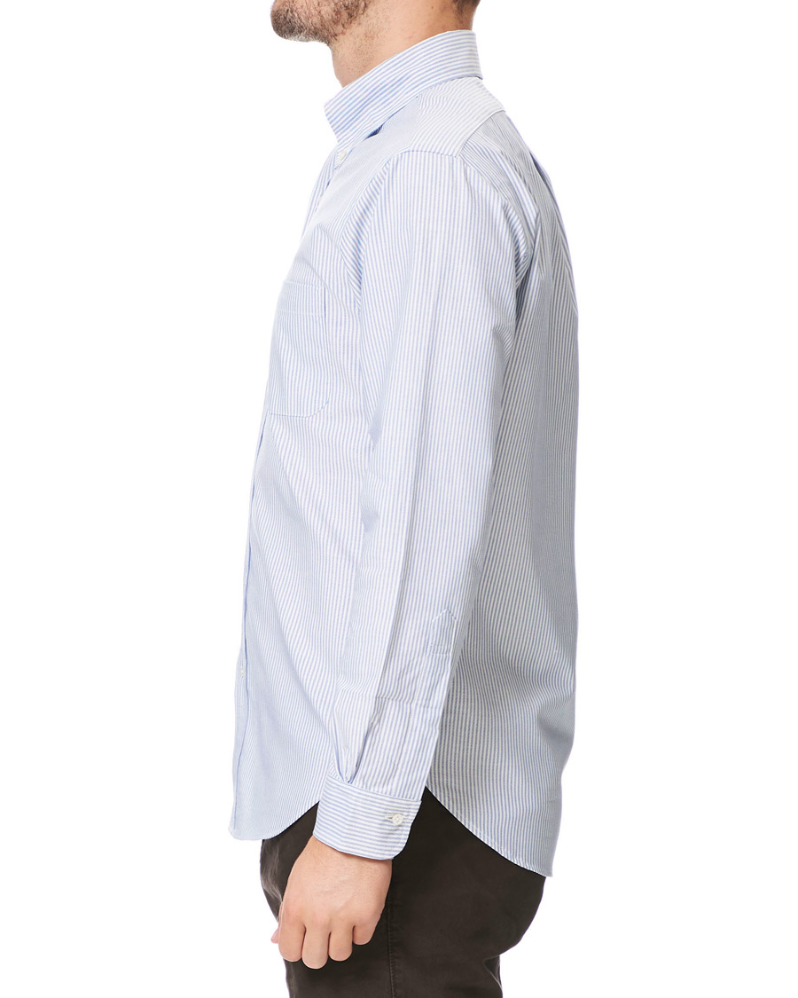 Homme | Chemises | Brooks Brothers | Regent Fit Supima Cotton Oxford Shirt White/Blue