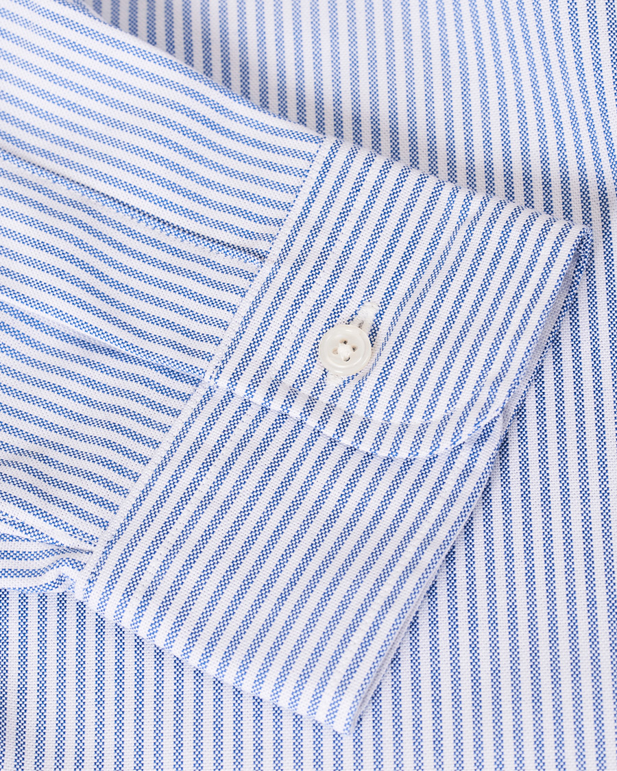 Homme | Chemises | Brooks Brothers | Regent Fit Supima Cotton Oxford Shirt White/Blue