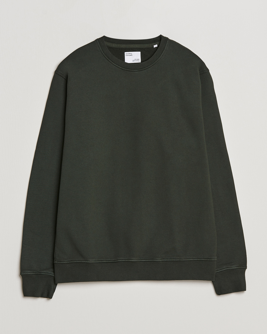 Homme | Pulls Et Tricots | Colorful Standard | Classic Organic Crew Neck Sweat Hunter Green