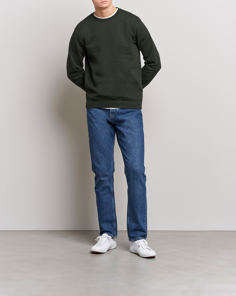 Homme | Pulls Et Tricots | Colorful Standard | Classic Organic Crew Neck Sweat Hunter Green