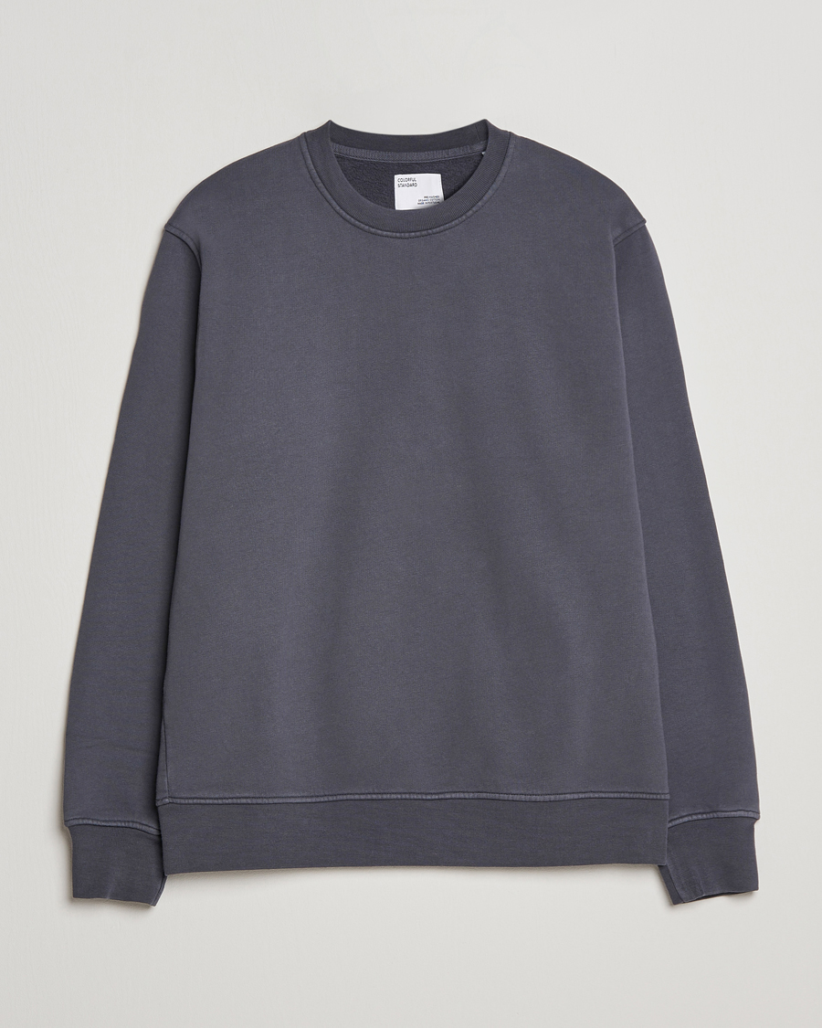 Homme | Pulls Et Tricots | Colorful Standard | Classic Organic Crew Neck Sweat Lava Grey