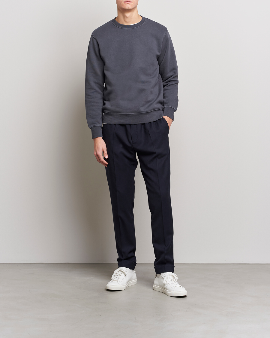 Homme | Pulls Et Tricots | Colorful Standard | Classic Organic Crew Neck Sweat Lava Grey