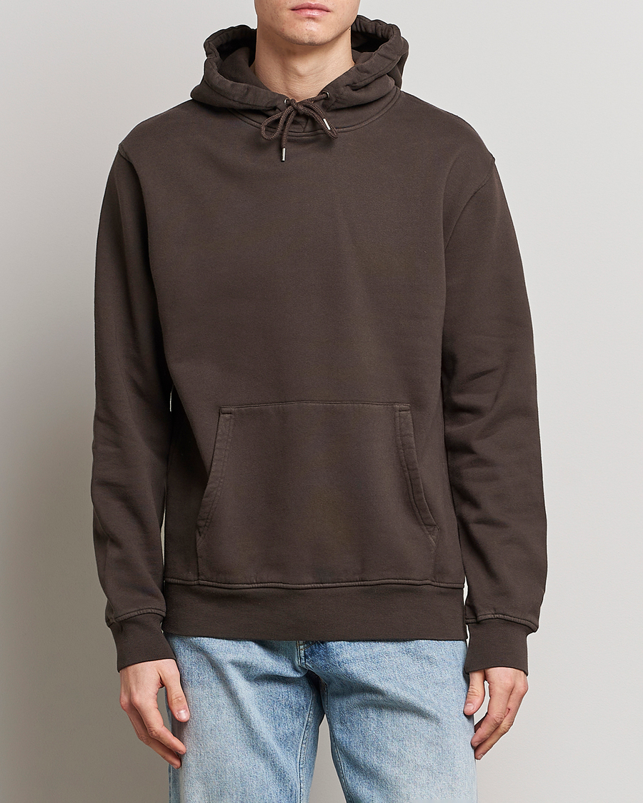 Men | Hooded Sweatshirts | Colorful Standard | Classic Organic Hood Coffee Brown