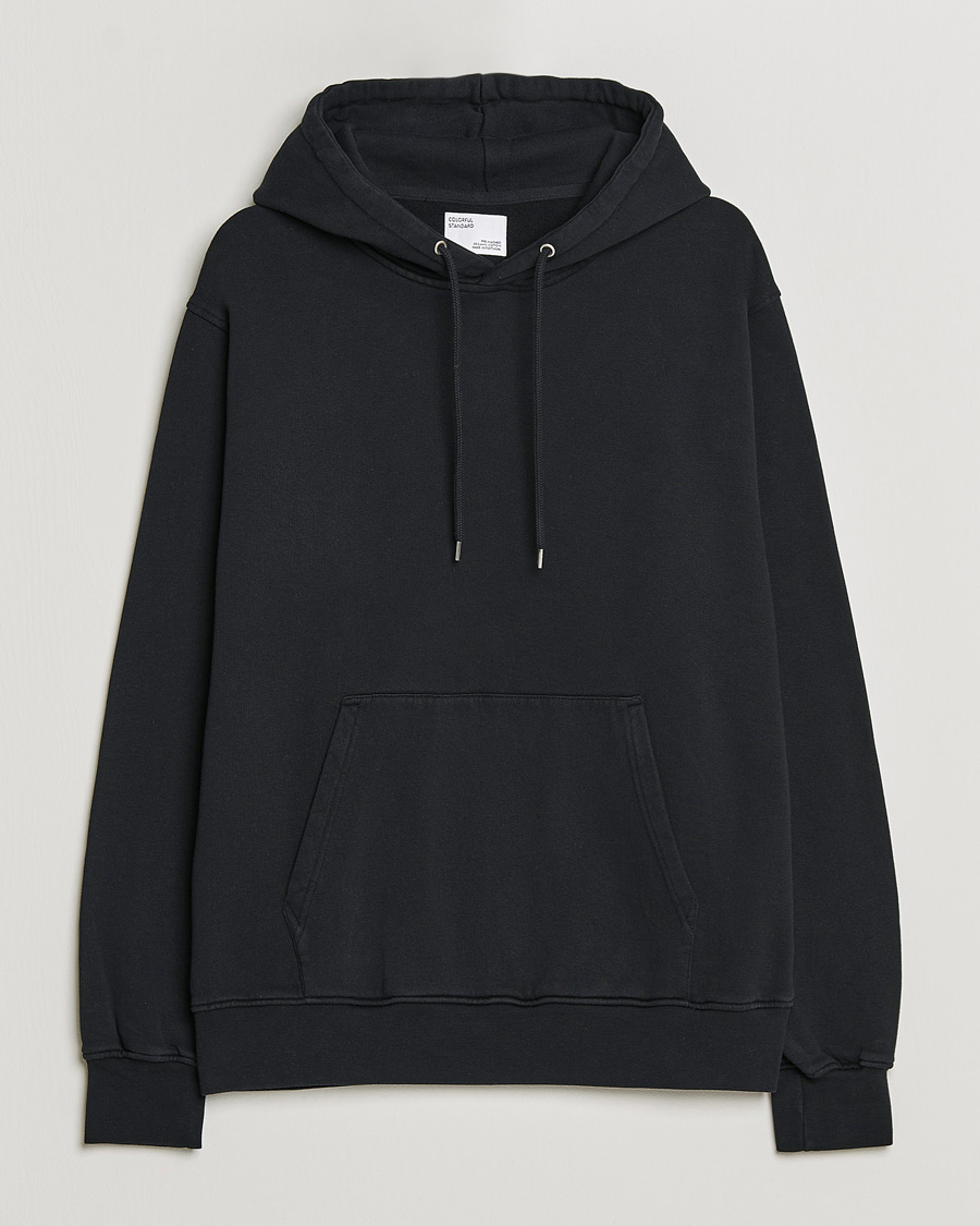 Homme | Pulls Et Tricots | Colorful Standard | Classic Organic Hood Deep Black