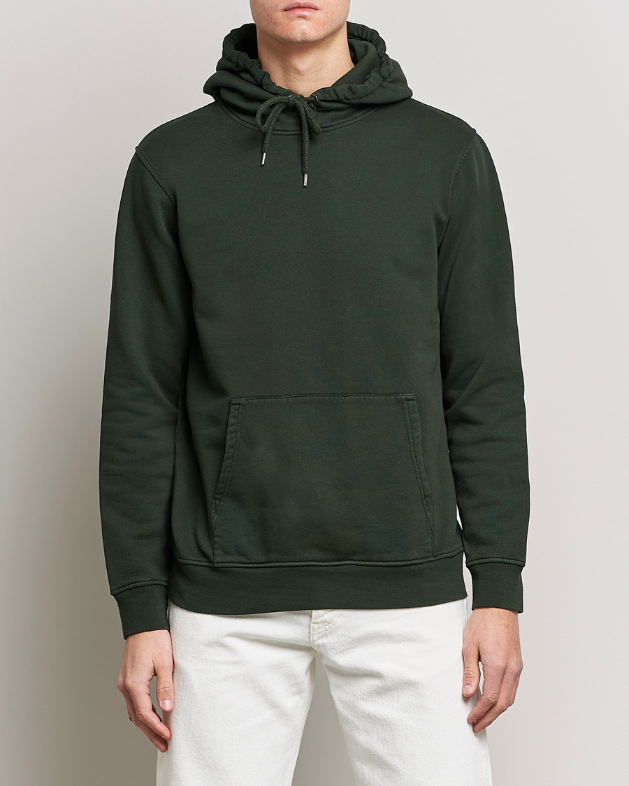 Men | Hooded Sweatshirts | Colorful Standard | Classic Organic Hood Hunter Green