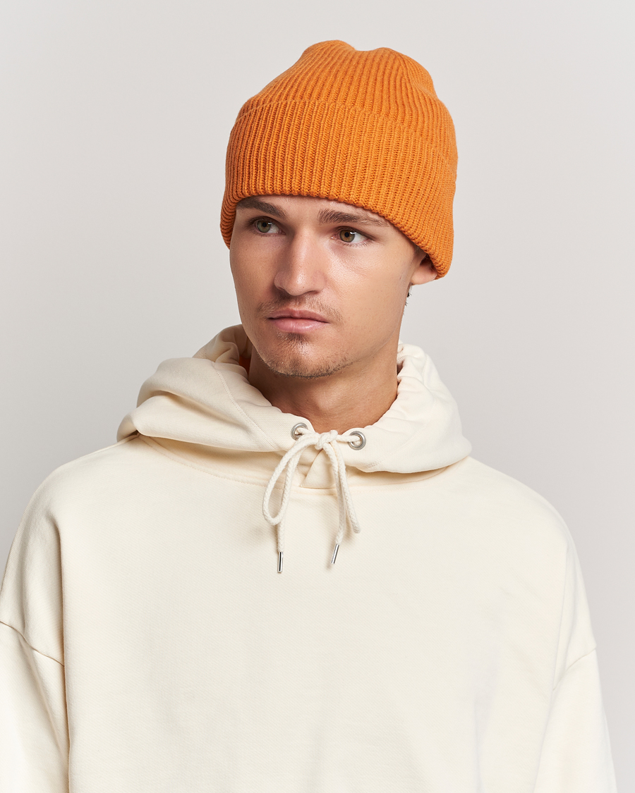 Homme | Colorful Standard Merino Wool Beanie Burned Orange | Colorful Standard | Merino Wool Beanie Burned Orange