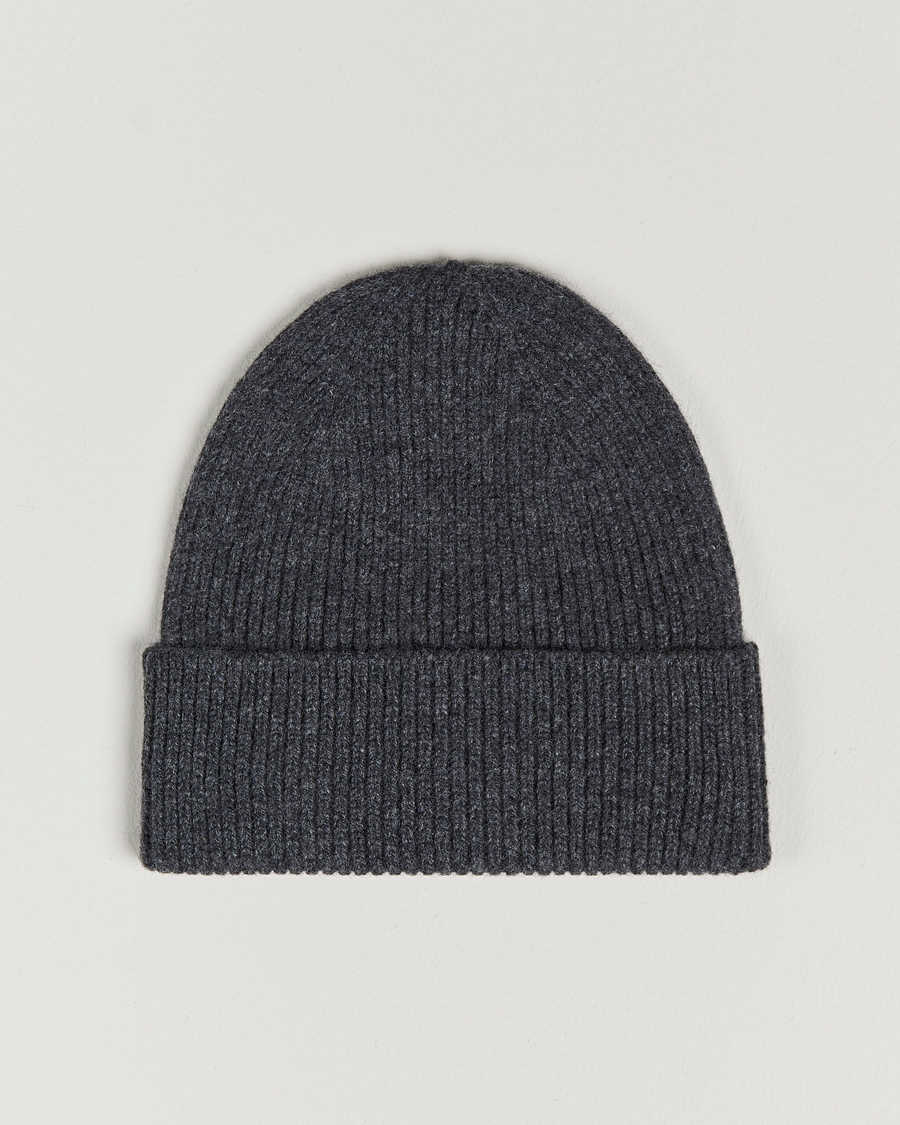 Homme | Bonnets | Colorful Standard | Merino Wool Beanie Lava Grey