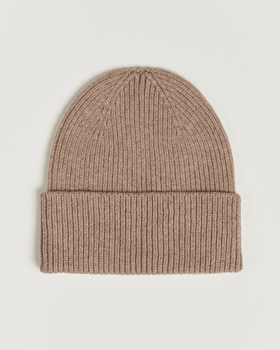 Homme | Colorful Standard Merino Wool Beanie Warm Taupe | Colorful Standard | Merino Wool Beanie Warm Taupe