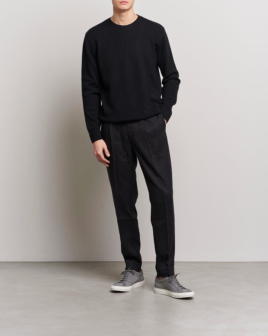 Homme | Pulls Et Tricots | Colorful Standard | Classic Merino Wool Crew Neck Deep Black