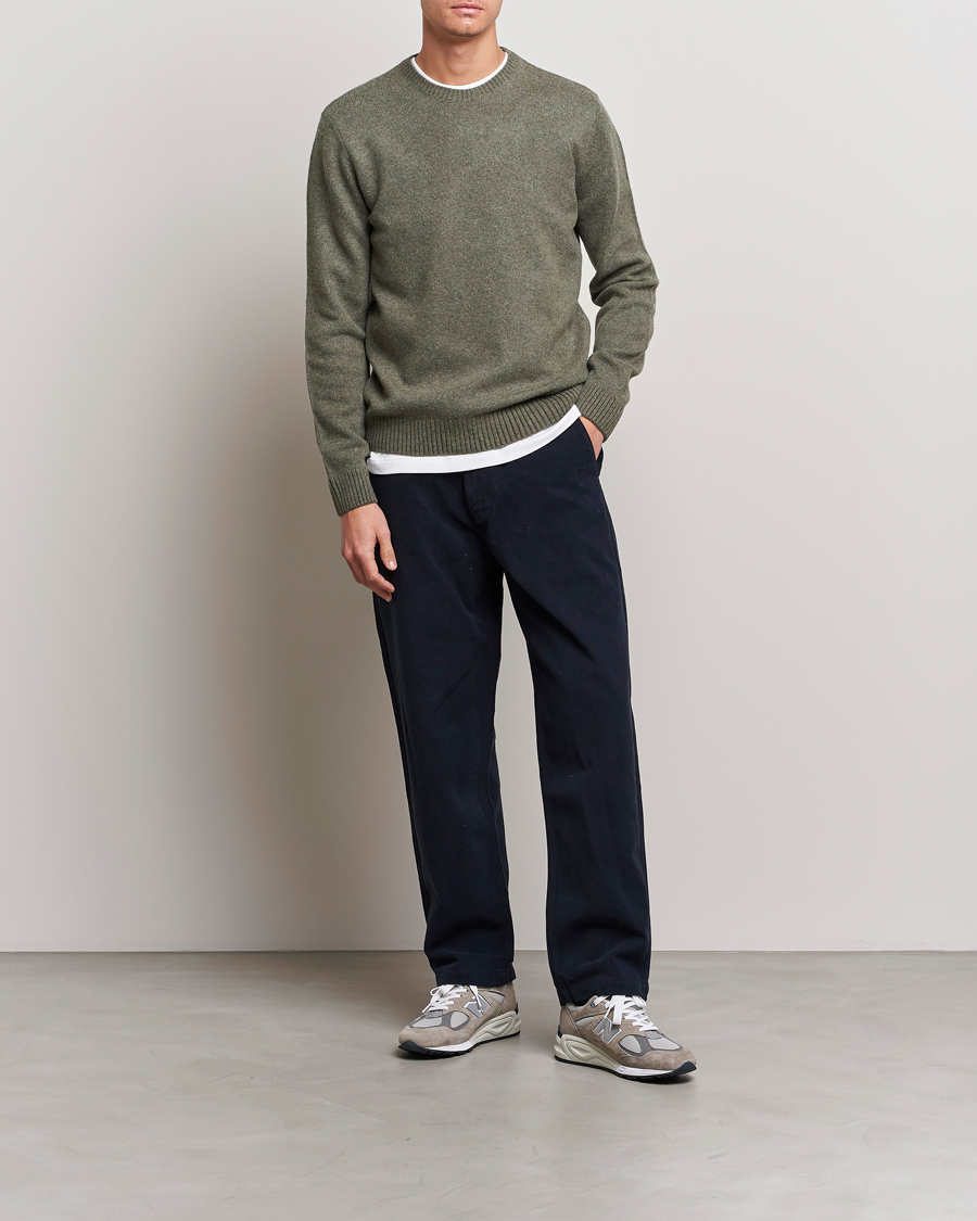 Homme | Pulls Et Tricots | Colorful Standard | Classic Merino Wool Crew Neck Dusty Olive