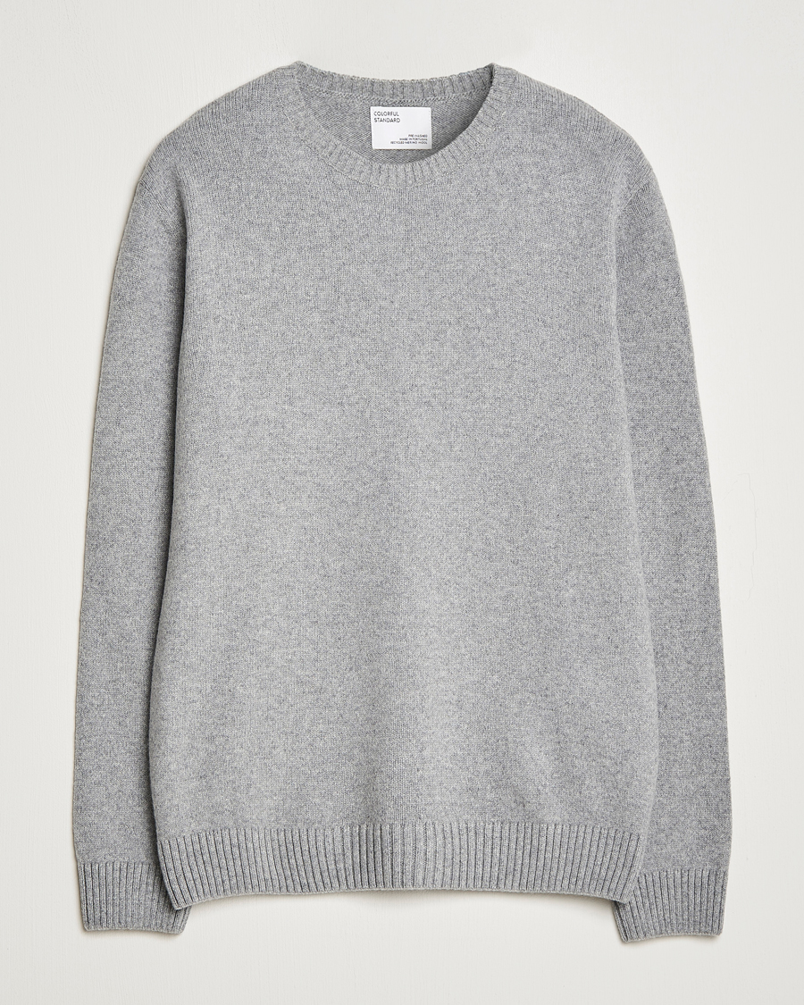 Homme | Pulls Et Tricots | Colorful Standard | Classic Merino Wool Crew Neck Heather Grey