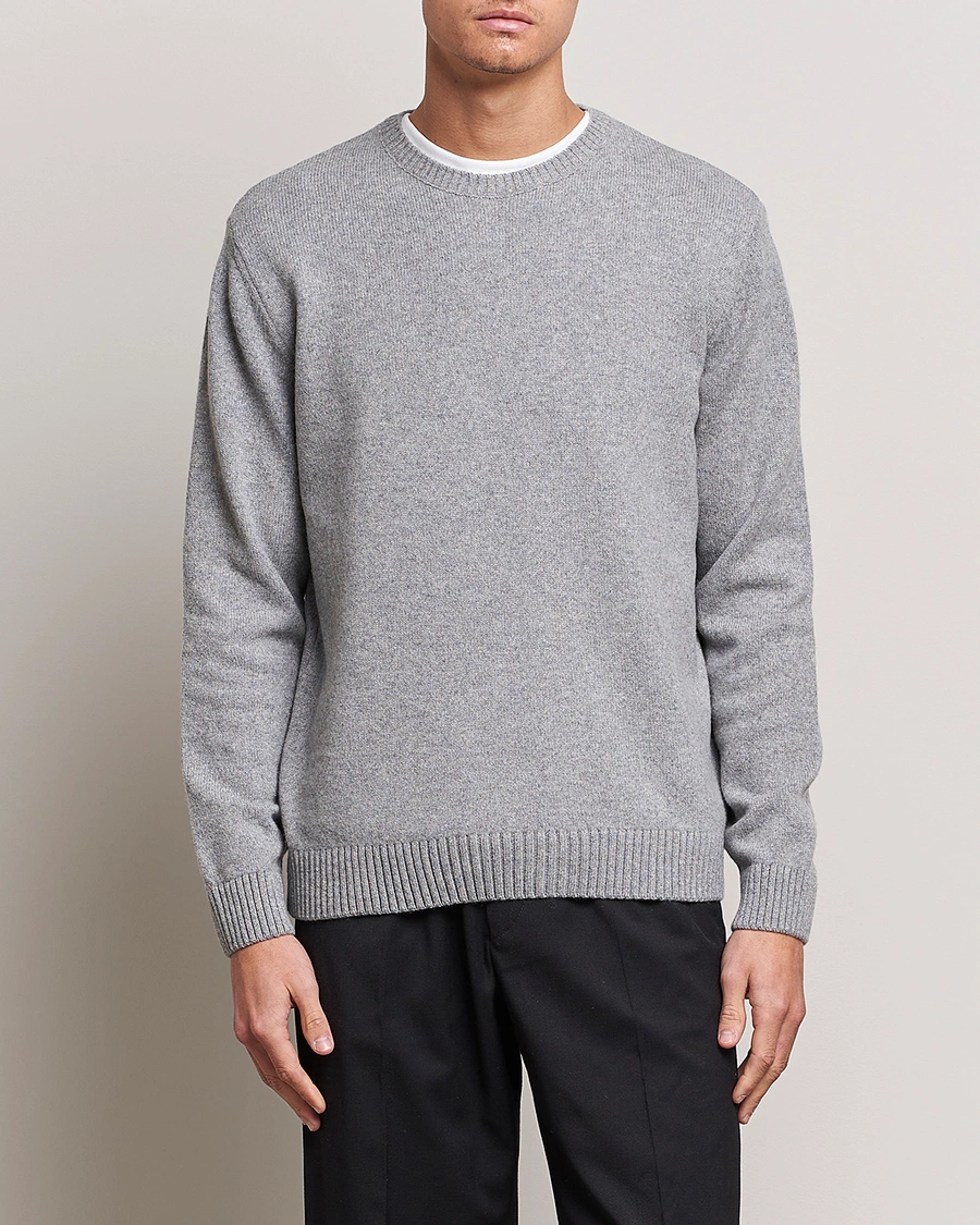 Homme | Pulls Tricotés | Colorful Standard | Classic Merino Wool Crew Neck Heather Grey