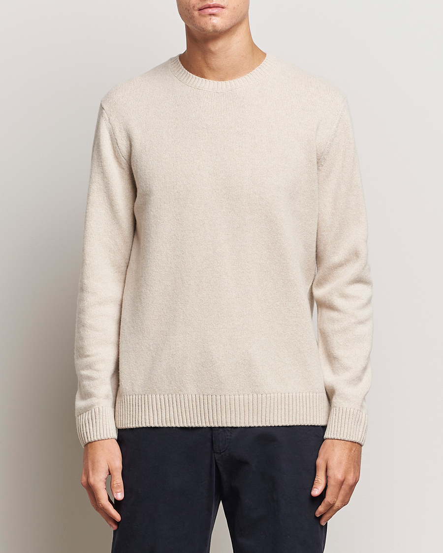 Homme | Sections | Colorful Standard | Classic Merino Wool Crew Neck Ivory White