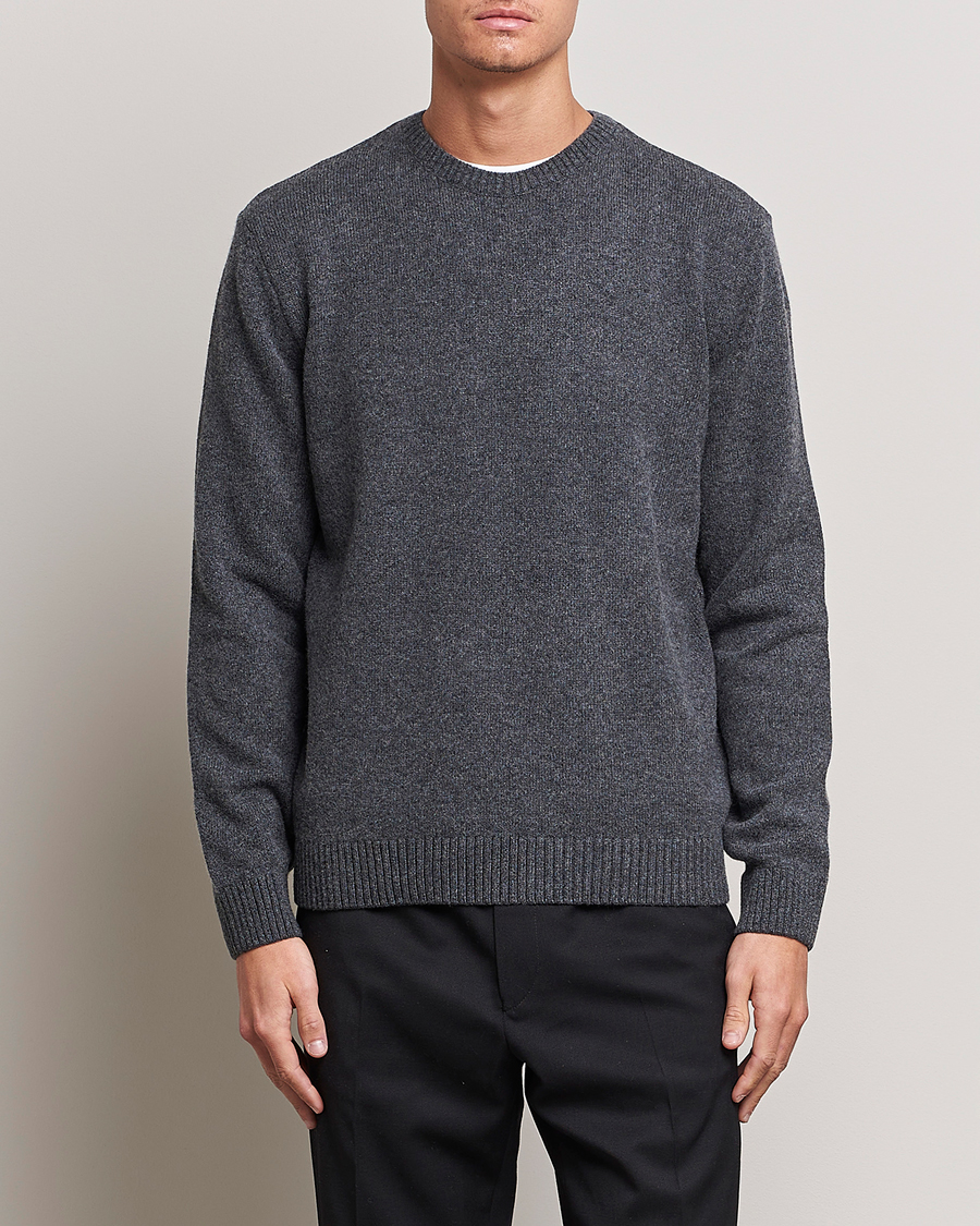 Homme | Colorful Standard | Colorful Standard | Classic Merino Wool Crew Neck Lava Grey