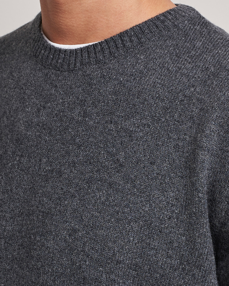 Homme | Pulls Et Tricots | Colorful Standard | Classic Merino Wool Crew Neck Lava Grey