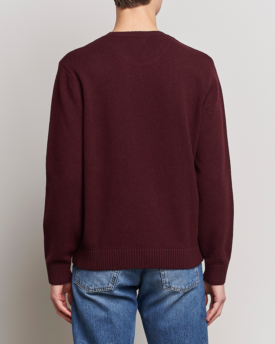 Homme | Pulls Et Tricots | Colorful Standard | Classic Merino Wool Crew Neck Oxblood Red