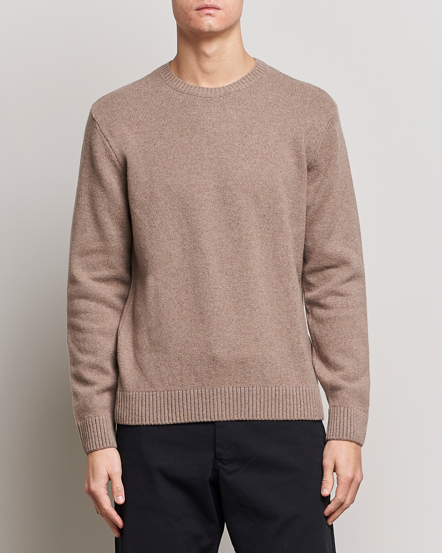 Homme | Pulls Et Tricots | Colorful Standard | Classic Merino Wool Crew Neck Warm Taupe