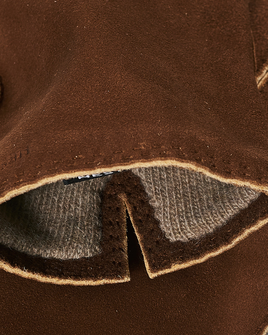Homme | Hestra Philippe Chamoise Wool Lined Glove Brown | Hestra | Philippe Chamoise Wool Lined Glove Brown