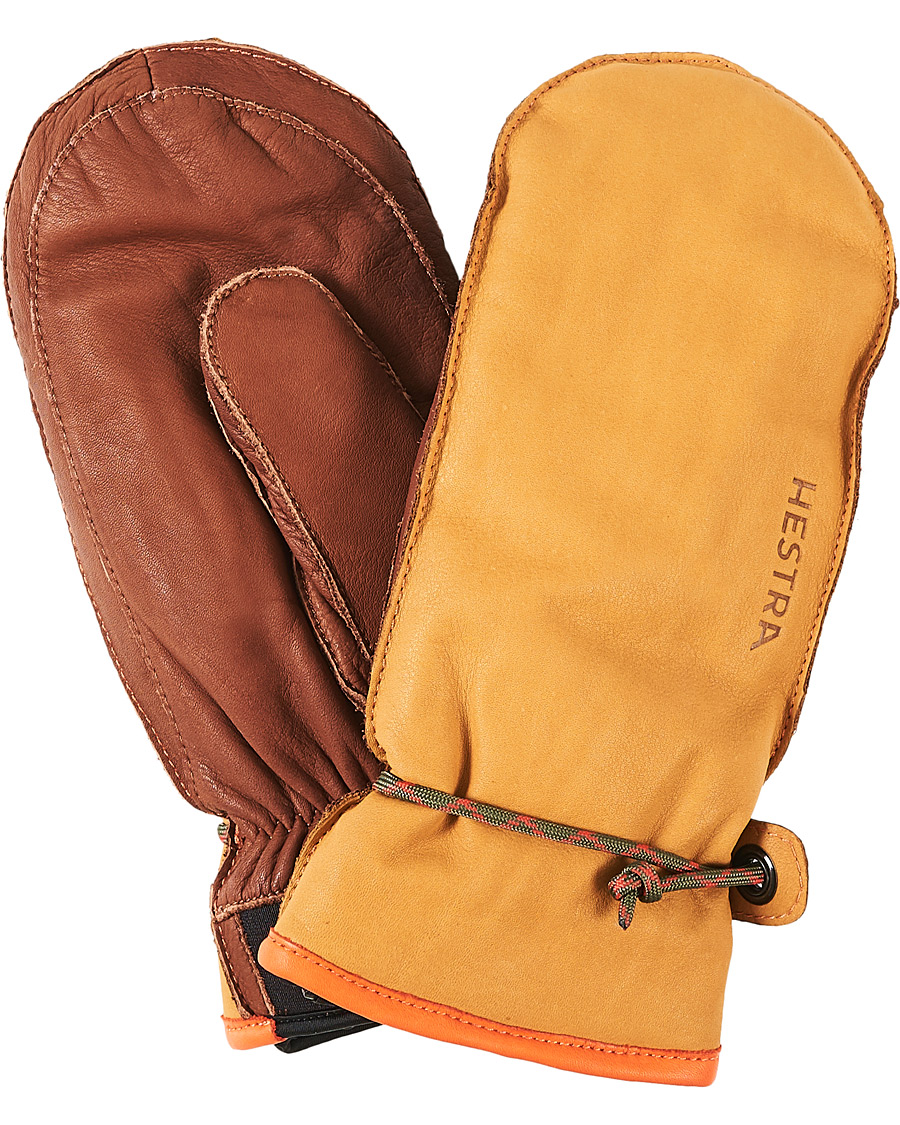 Homme | Hestra Wakayama Leather Mit Ski Glove Cognac/Brown | Hestra | Wakayama Leather Mit Ski Glove Cognac/Brown