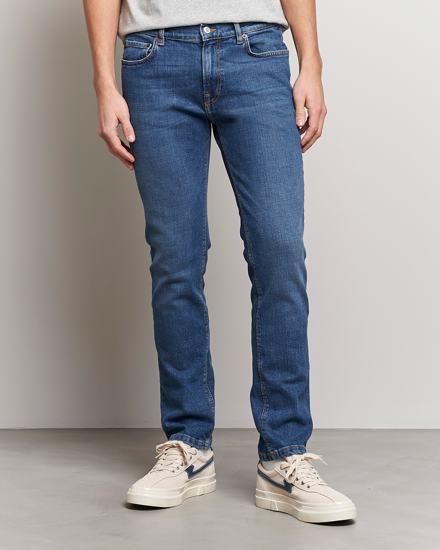 Homme | Jeanerica | Jeanerica | SM001 Slim Jeans Mid Vintage