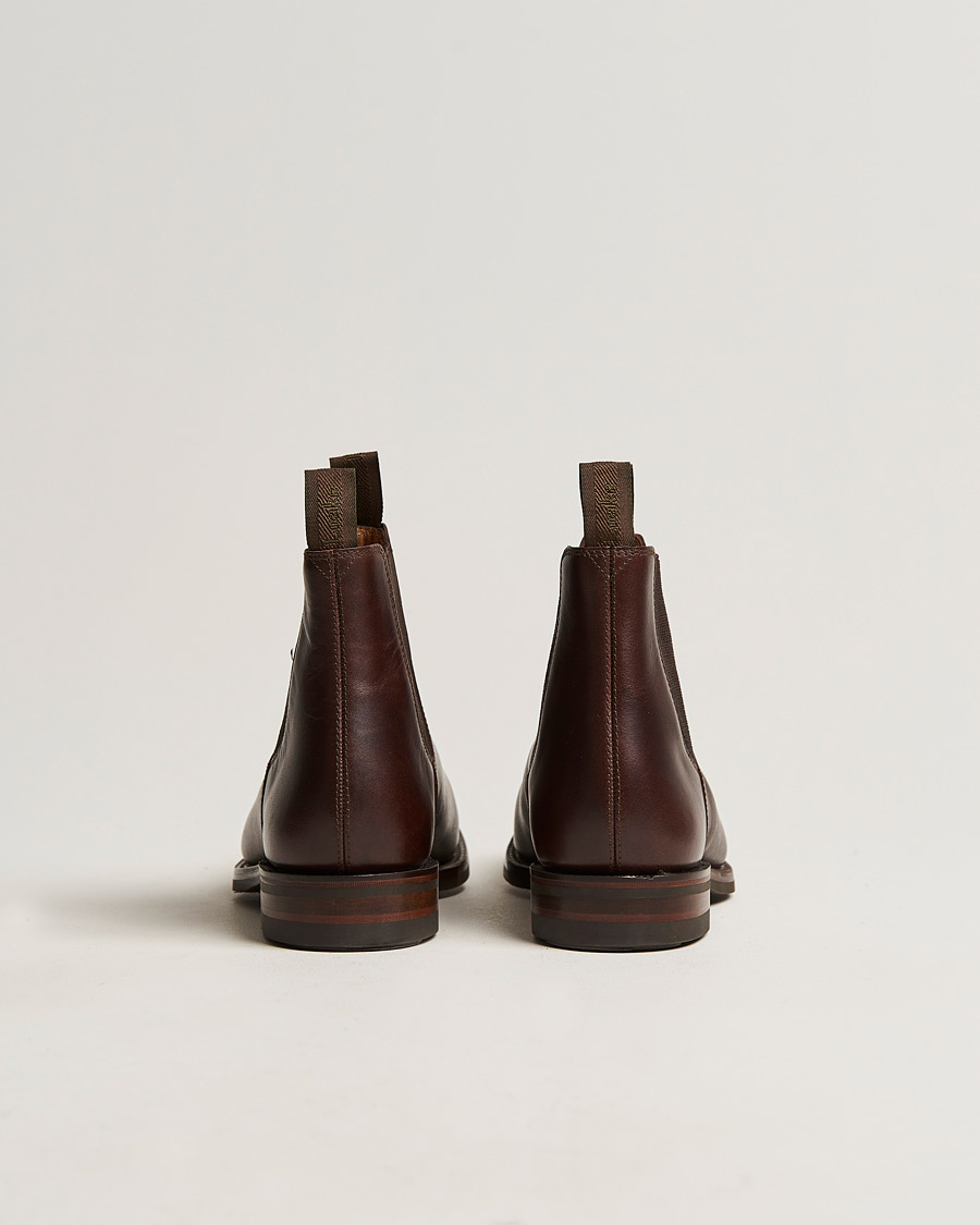Homme | Bottes | Loake 1880 | Chatsworth Chelsea Boot Dk Brown Waxy Calf