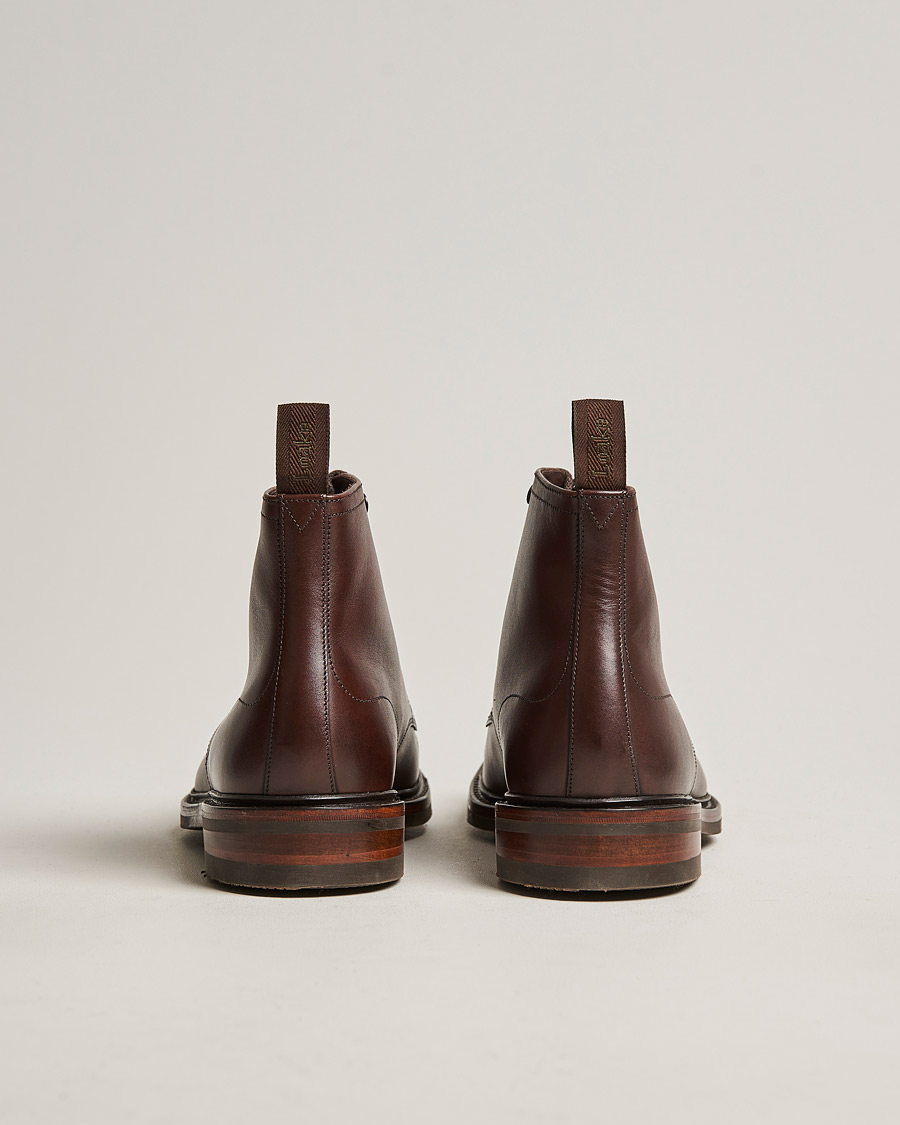 Homme | Bottes | Loake 1880 | Roehampton Boot Dk Brown Burnished Calf