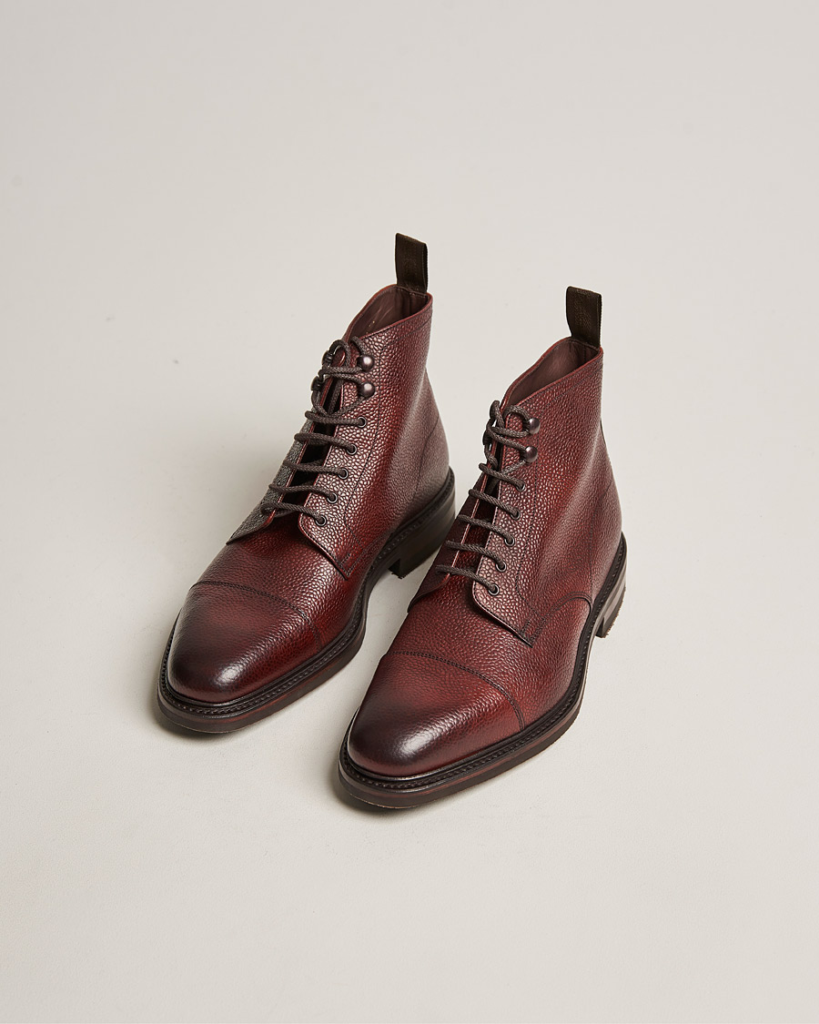 Homme | Loake 1880 Roehampton Boot Oxblood Calf Grain | Loake 1880 | Roehampton Boot Oxblood Calf Grain