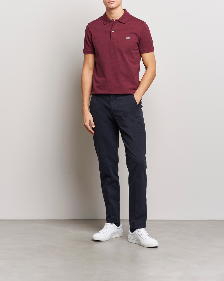 Homme | Polos | Lacoste | Slim Fit Polo Piké Vine Chine