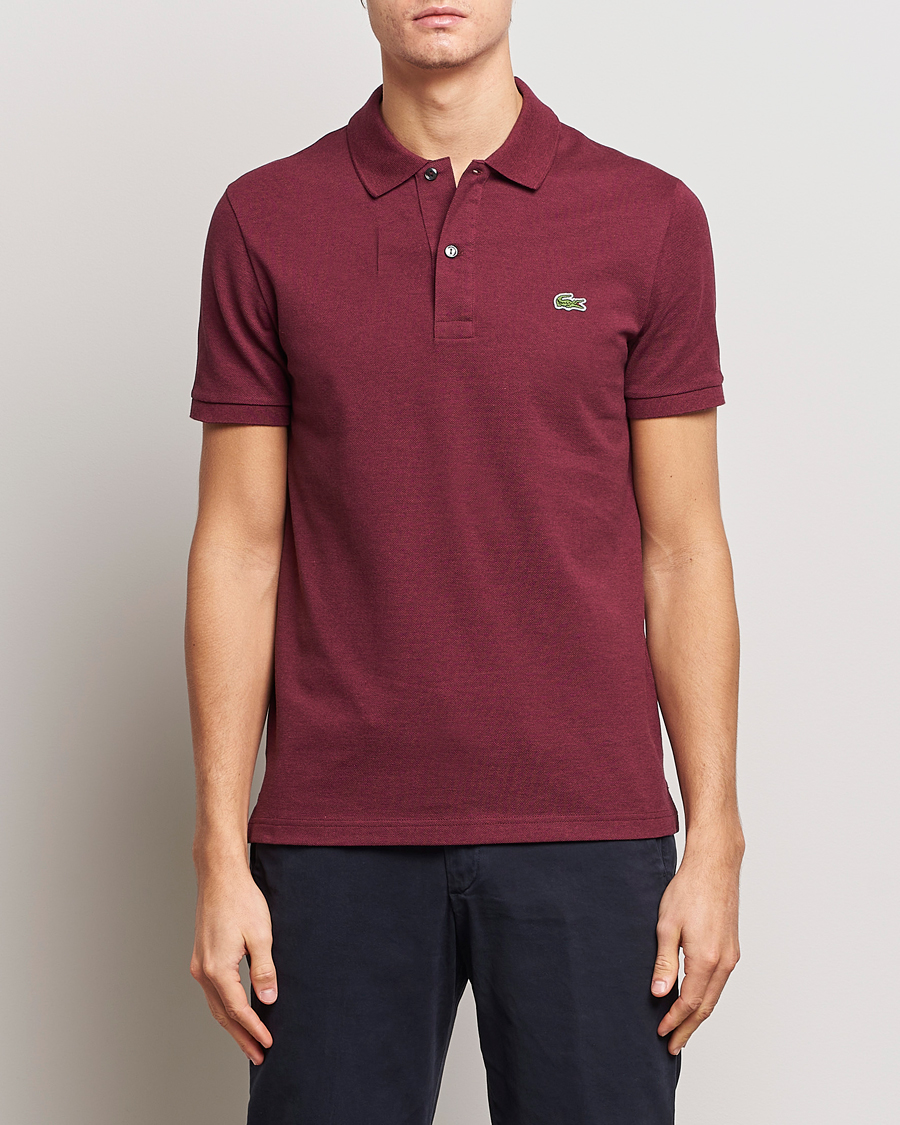 Homme | Polos | Lacoste | Slim Fit Polo Piké Vine Chine
