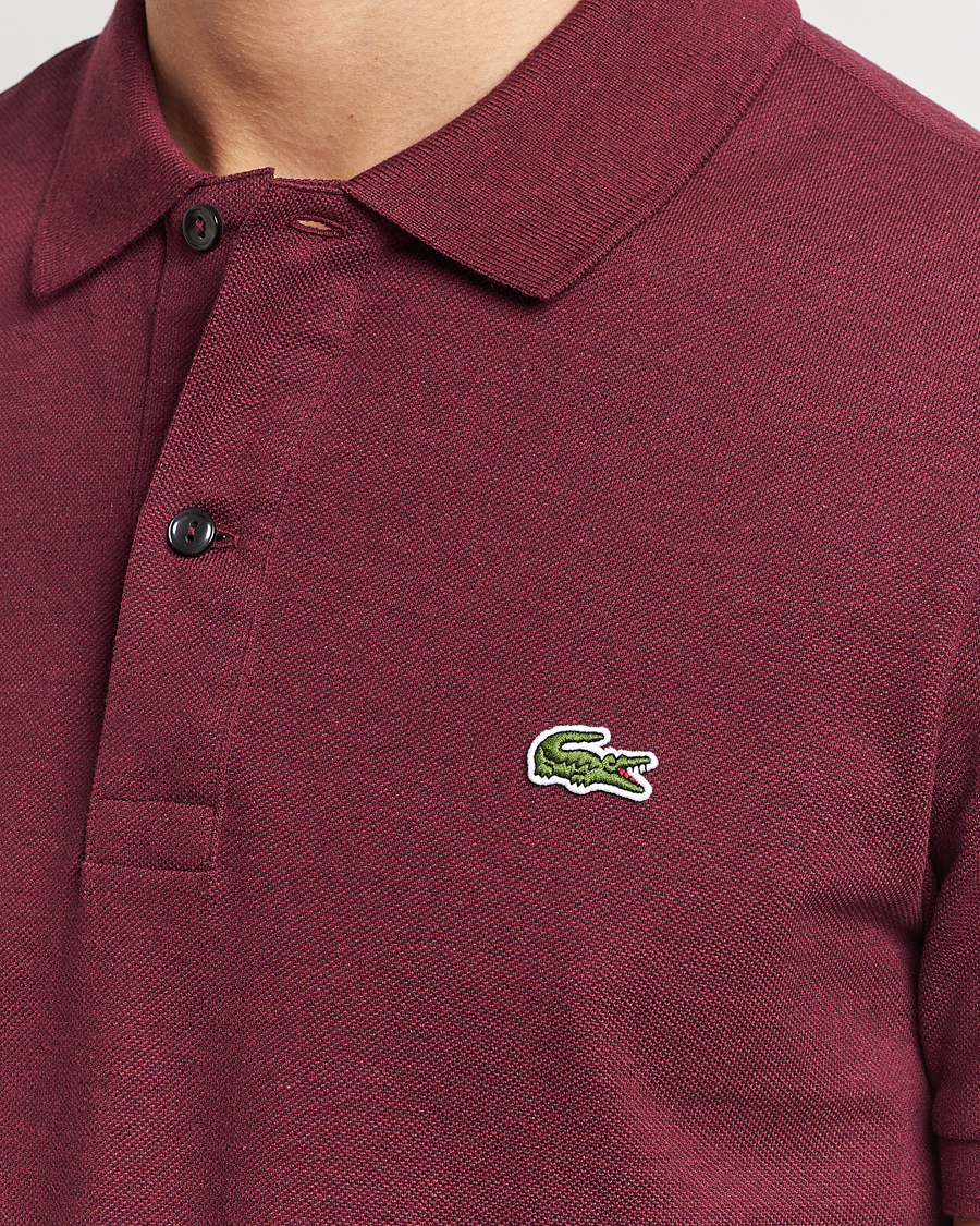 Homme | Polos | Lacoste | Slim Fit Polo Piké Vine Chine