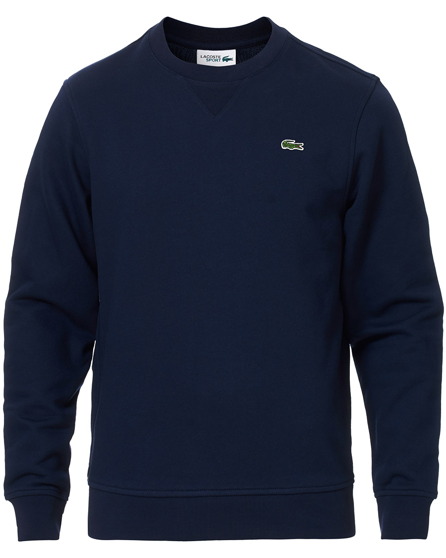 Homme | Pulls Et Tricots | Lacoste | Crew Neck Sweatshirt Navy Blue