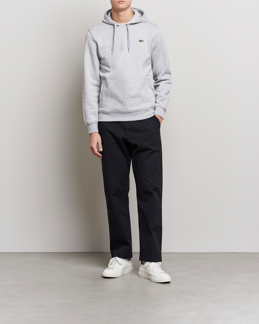 Homme | Pulls Et Tricots | Lacoste | Hoodie Silver Chine