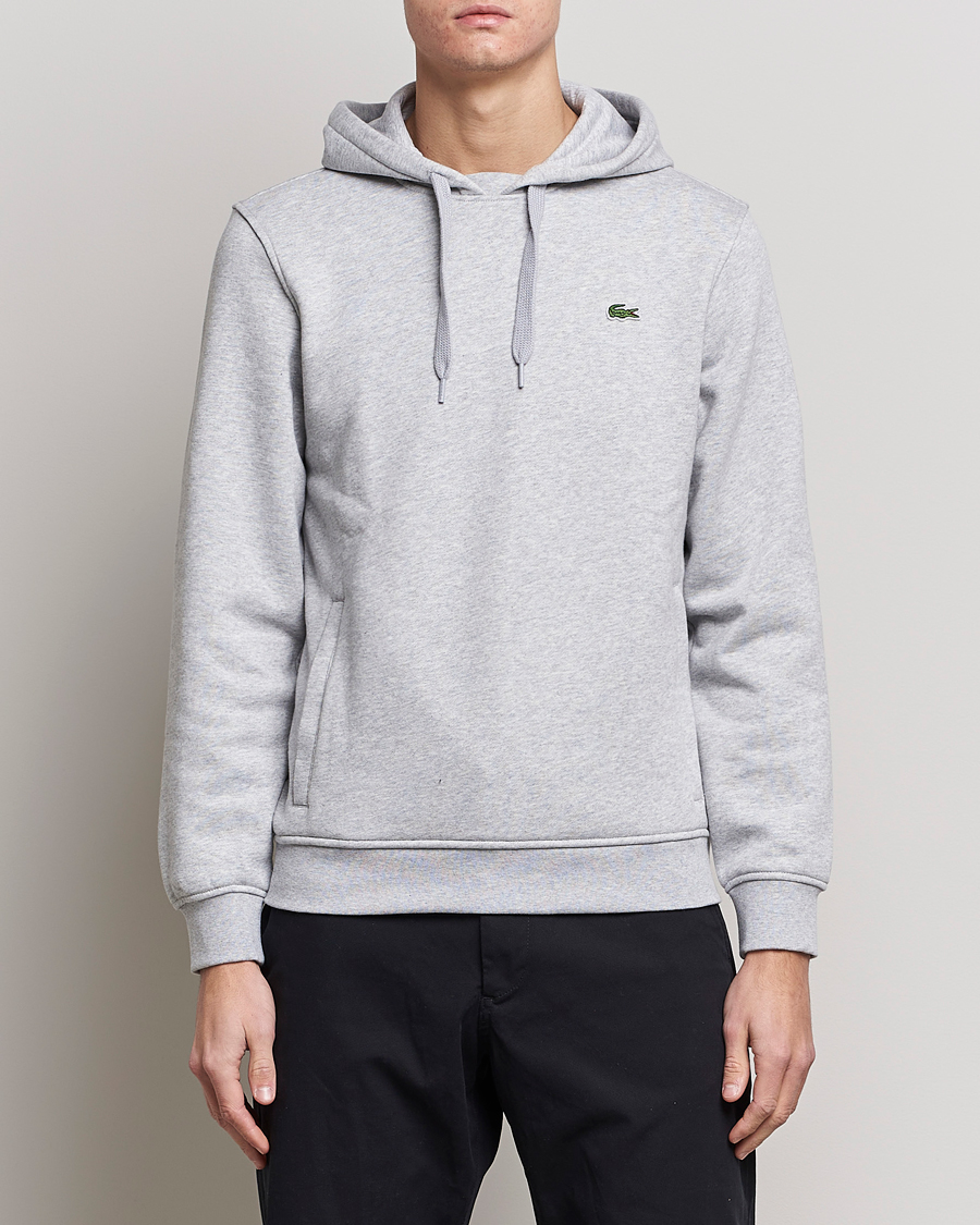 Homme | Pulls Et Tricots | Lacoste | Hoodie Silver Chine