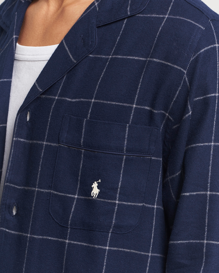 Homme | Peignoirs Et Pyjamas | Polo Ralph Lauren | Pyjama Set Navy Windowpane