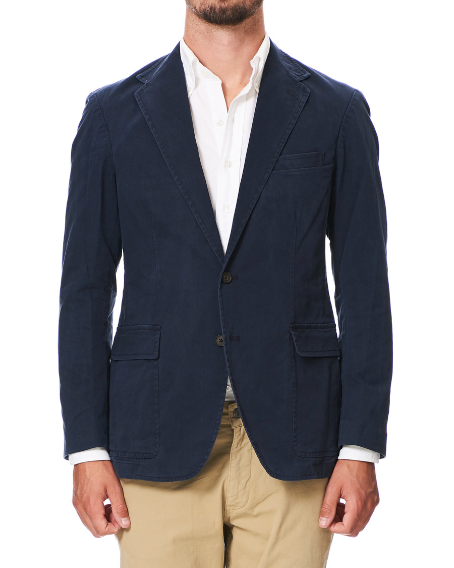 Homme | Blazers | Polo Ralph Lauren | Cotton Stretch Sportcoat Nautical Ink