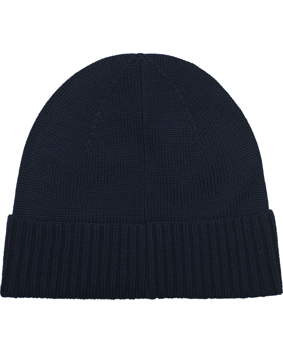 Homme | Polo Ralph Lauren Merino Wool Beanie Piper Navy | Polo Ralph Lauren | Merino Wool Beanie Piper Navy