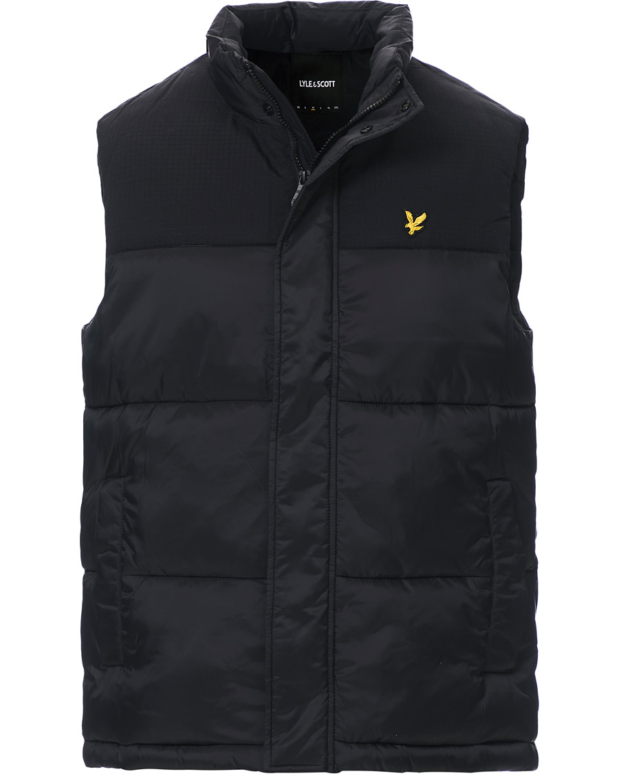 Homme | Manteaux Et Vestes | Lyle & Scott | Wadded Gilet Vest Black