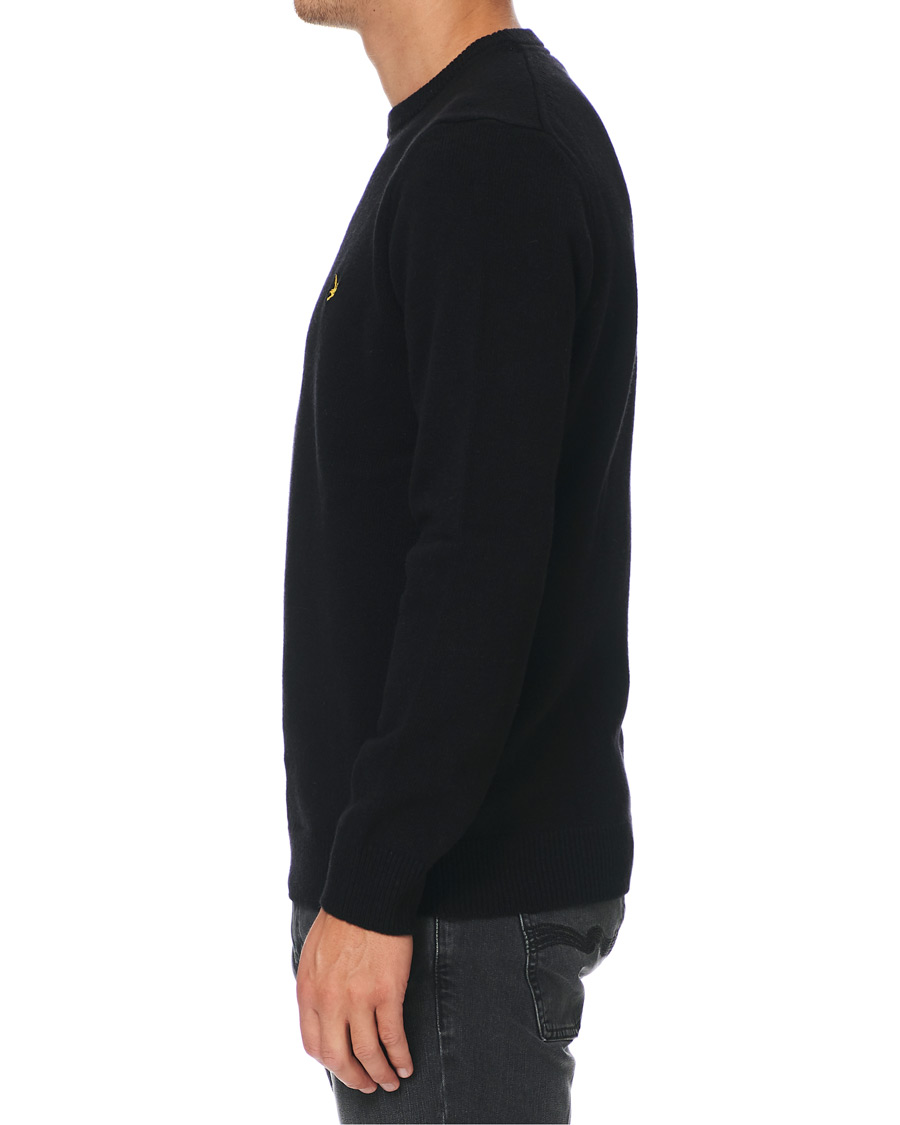 Homme | Pulls Et Tricots | Lyle & Scott | Lambswool Crew Neck Pullover Black