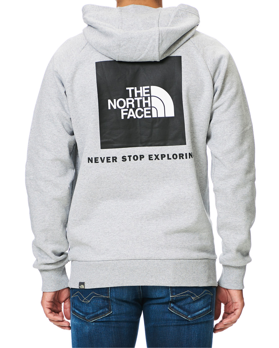 Homme | Pulls Et Tricots | The North Face | Raglan Redbox Hoodie Grey Heather