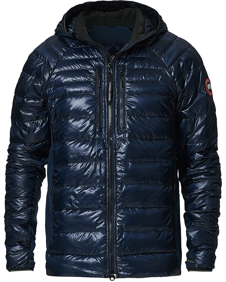 Homme | Manteaux Et Vestes | Canada Goose | Hybridge Lite Hooded Jacket Atlantic Navy
