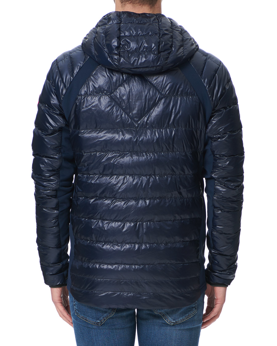 Homme | Manteaux Et Vestes | Canada Goose | Hybridge Lite Hooded Jacket Atlantic Navy