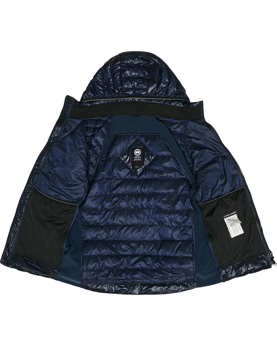Homme | Manteaux Et Vestes | Canada Goose | Hybridge Lite Hooded Jacket Atlantic Navy